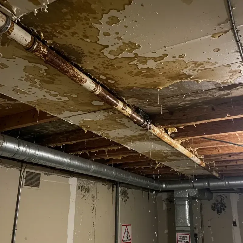 Ceiling Water Damage Repair in Herscher, IL