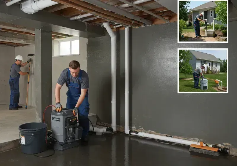 Basement Waterproofing and Flood Prevention process in Herscher, IL